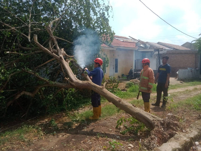 Dua Rumah di Lampung Selatan Rusak Akibat Angin Puting Beliung